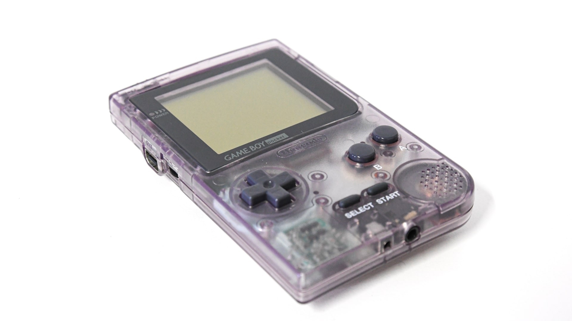 Game Boy Pocket (Transparent) - videogamesmuseum.org